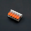 Conector Emenda de Fios 5 Vias Flat [50 Unidades]