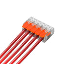 Conector Emenda de Fios 5 Vias Flat [50 Unidades]