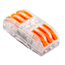 Conector Emenda de Fios Inline 3 Vias Cristal [50 Unidades]