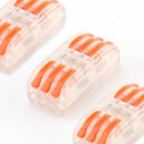 Conector Emenda de Fios Inline 3 Vias Cristal [50 Unidades]