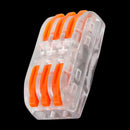 Conector Emenda de Fios Inline 3 Vias Cristal [50 Unidades]