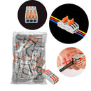 Conector Emenda de Fios Inline 3 Vias [50 Unidades]