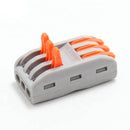 Conector Emenda de Fios Inline 3 Vias [50 Unidades]