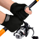 Luva Antiderrapante Dois Dedos Respirável