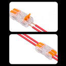 Conector Emenda de Fios Inline 2 Vias Flat [50 Unidades]