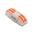Conector Emenda de Fios Inline 2 Vias Cristal [50 Unidades]