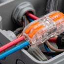 Conector Emenda de Fios Inline 2 Vias Cristal [50 Unidades]