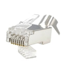 Conector Blindado Vazado RJ45 CAT 7 [40 Unidades]