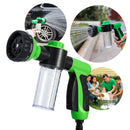 Esguicho 8 em 1 para Mangueira com Reservatório de Sabão