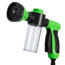 Esguicho 8 em 1 para Mangueira com Reservatório de Sabão