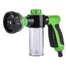 Esguicho 8 em 1 para Mangueira com Reservatório de Sabão