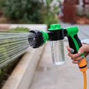 Esguicho 8 em 1 para Mangueira com Reservatório de Sabão