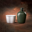 Cantil Militar com Porta Cantil 1 Litro [Verde]