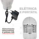 Mini Máquina de Costura Portátil com Pedal e LED