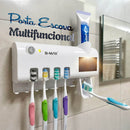 Dispenser Automático Pasta e Suporte Escova de Dente