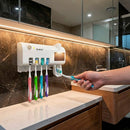 Dispenser Automático Pasta e Suporte Escova de Dente