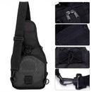 Mochila Bag Bolsa de Ombro Tática Militar [Preto]