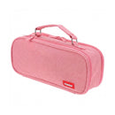 Estojo Escolar Organizador com 3 Divisórias [Rosa]