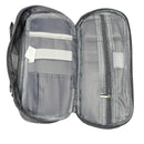 Estojo Escolar Organizador com 3 Divisórias [Cinza]