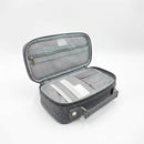 Estojo Escolar Organizador com 3 Divisórias [Cinza]