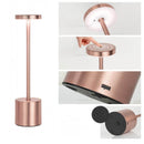 Luminária de Mesa Led 3 Cores Recarregável [Rose Gold]
