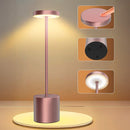 Luminária de Mesa Led 3 Cores Recarregável [Rose Gold]