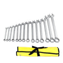 Jogo de Chaves Combinadas de 8 a 24mm [14 Peças]