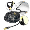 Cabo de Rede Cat8 Blindado Lan Gigabit Ethernet [15 Metros]