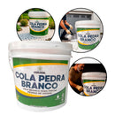 Cola Pedra Branco Fixador de Pedras para Jardim [10 Litros]