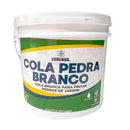 Cola Pedra Branco Fixador de Pedras para Jardim [10 Litros]