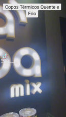 Copo Térmico com Tampa e Abridor 591ml [Inox]